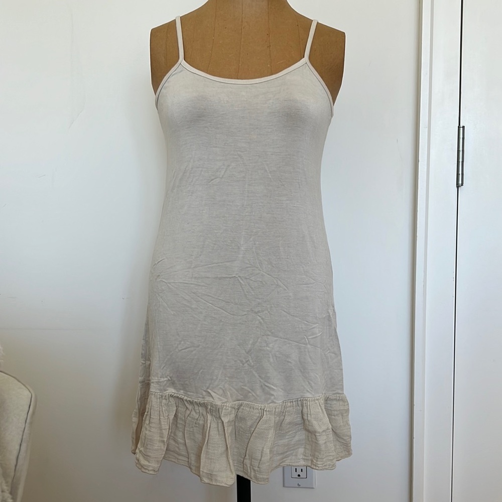 Cream colored dress